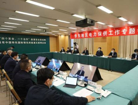 国家电网公司召开华东地区电力保供工作专题会